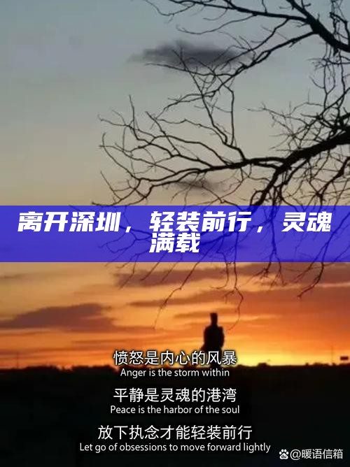 离开深圳，轻装前行，灵魂满载